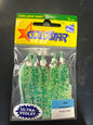 Gold Star mini sardine 2 (green speckle)