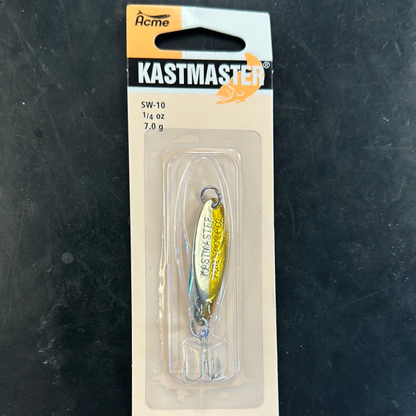 Kastmaster 1/4oz gold/chrome