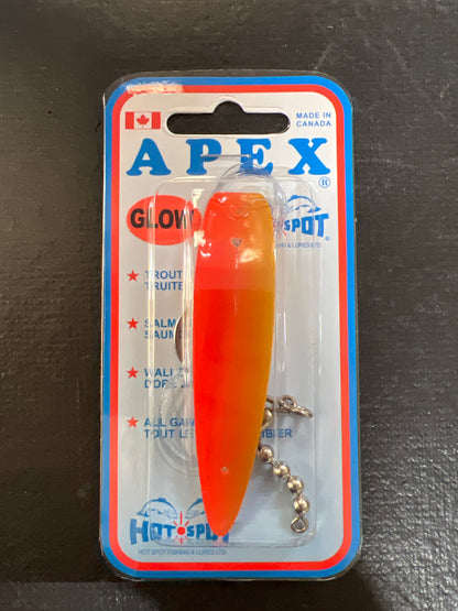 #196 Fluorescent Orange Gold Apex