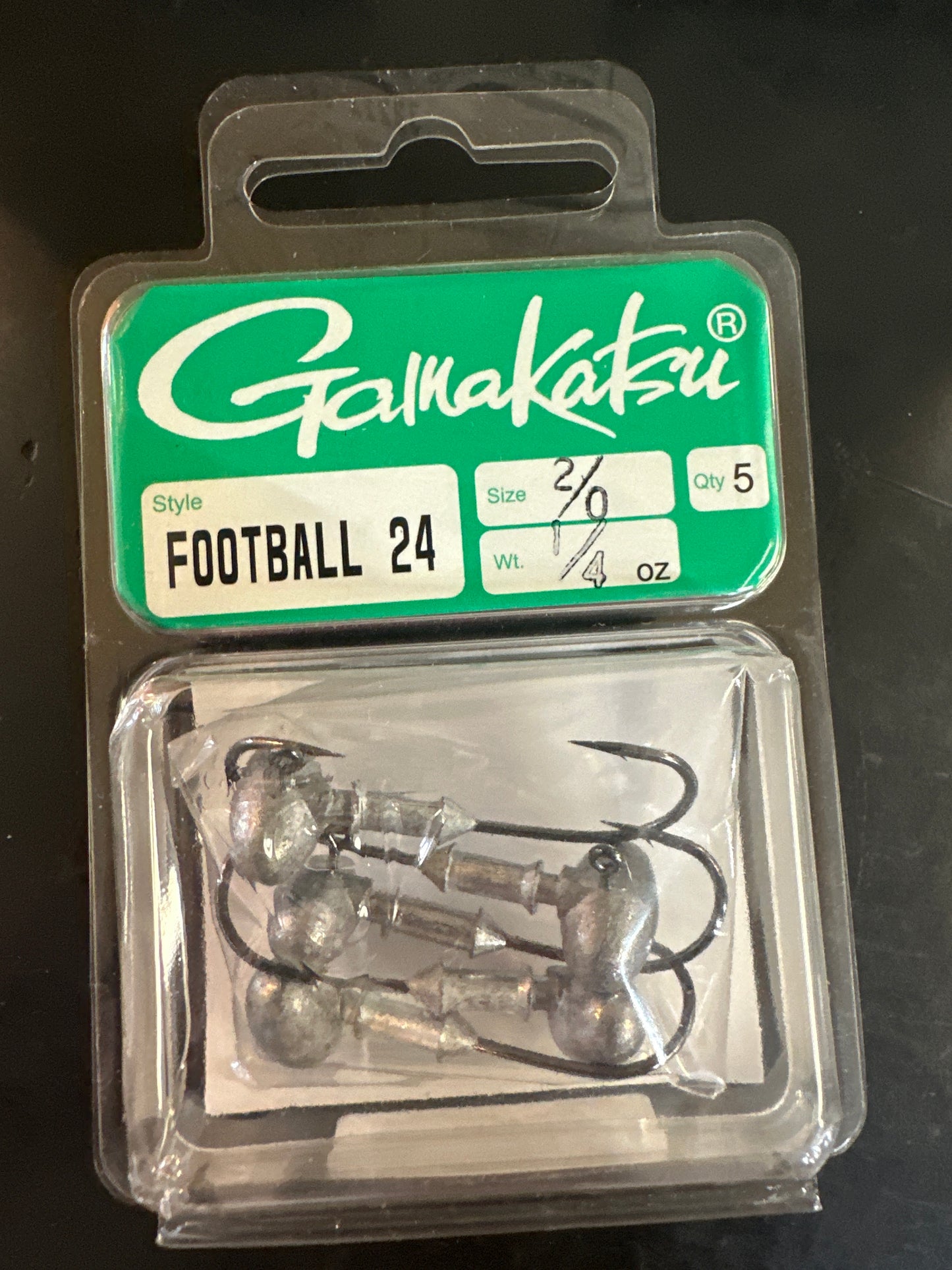 Gamakatsu 1/4oz football jig