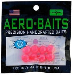Aero Baits 12mm soft bead steelhead pink