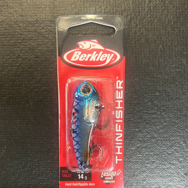 Berkley Thinfisher 1/2oz Blue Silver