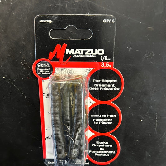 Matzuo Ned rig green pumpkin