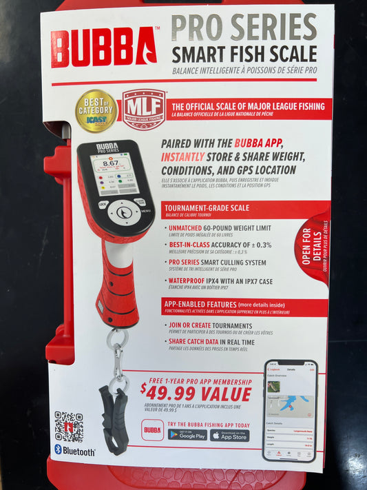 Bubba Pro Series 60lb weight Limit with Hard Case Storage