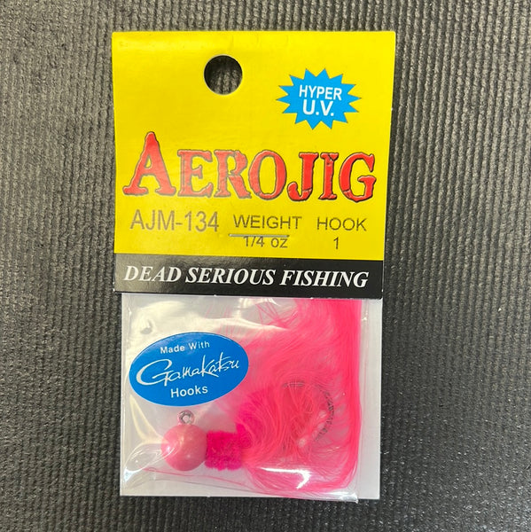 Aero Jig 1/4oz Hot pink/ Hot Pink