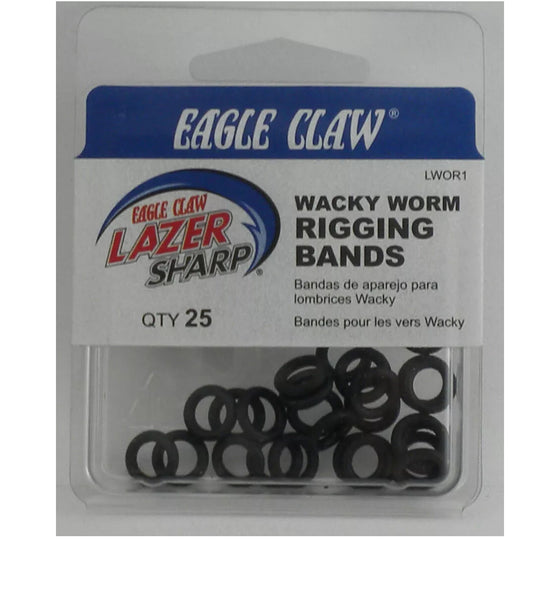 Eagle Claw wacky worm rigging bands