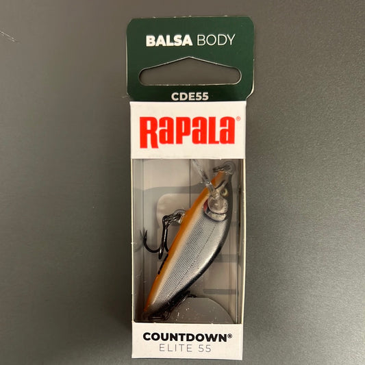 Rapala Countdown Elite 55 Gilded Silver Shad