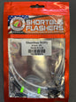 SHORTBUS 24" STIFFY FLASHER LEASH(2)(200# MONO BUMPER