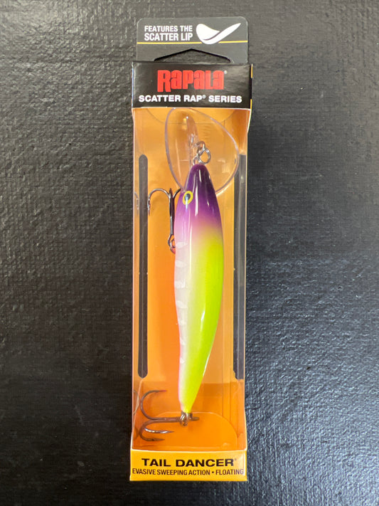 Rapala Scatter Rap Tail Dancer 9 Moldy Fruit