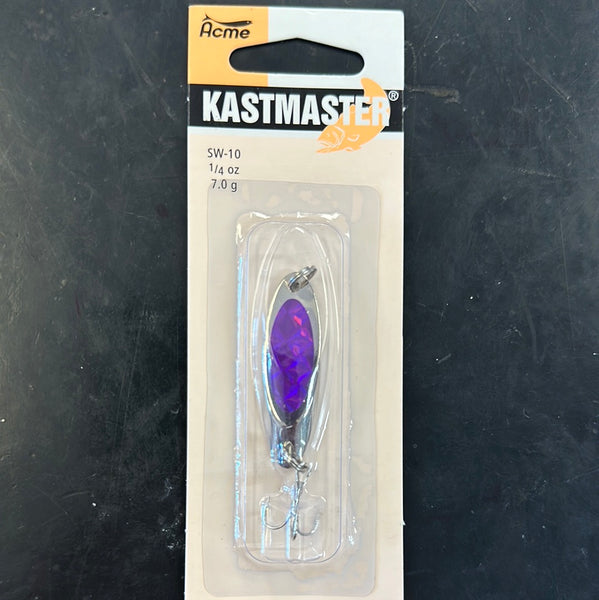 Kastmaster 1/4oz chrome/purple