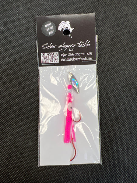 Silver Slayerz Mini Squid Hot Pink