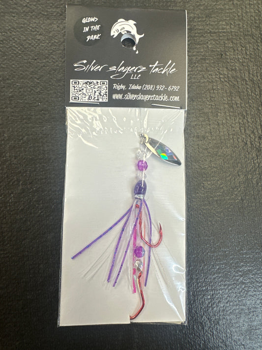 Silver Slayers skinny p plum