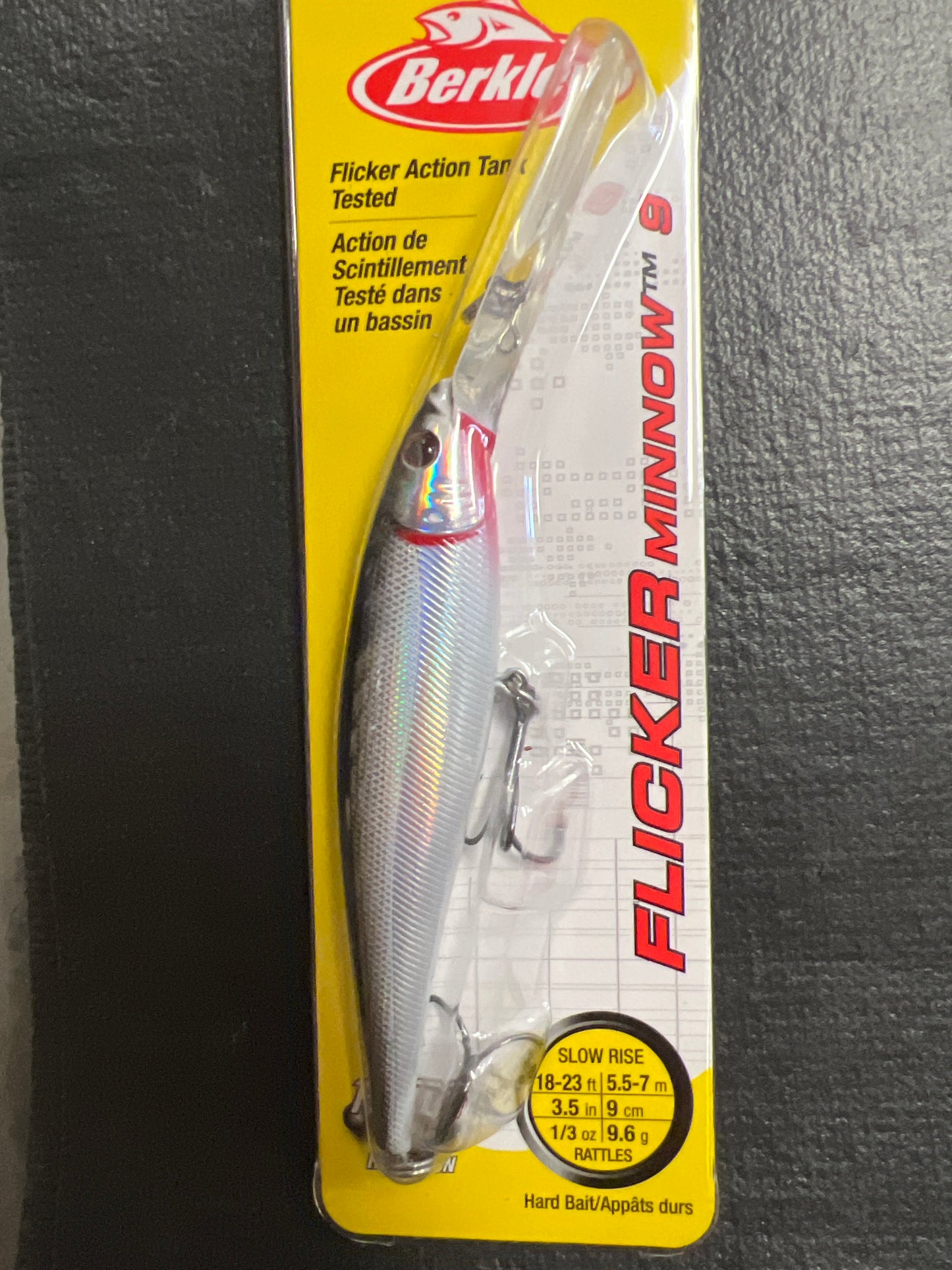 Berkley Flicker Series- Black Silver