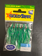 Gold Star Mini Squids UV Green Splatter Back