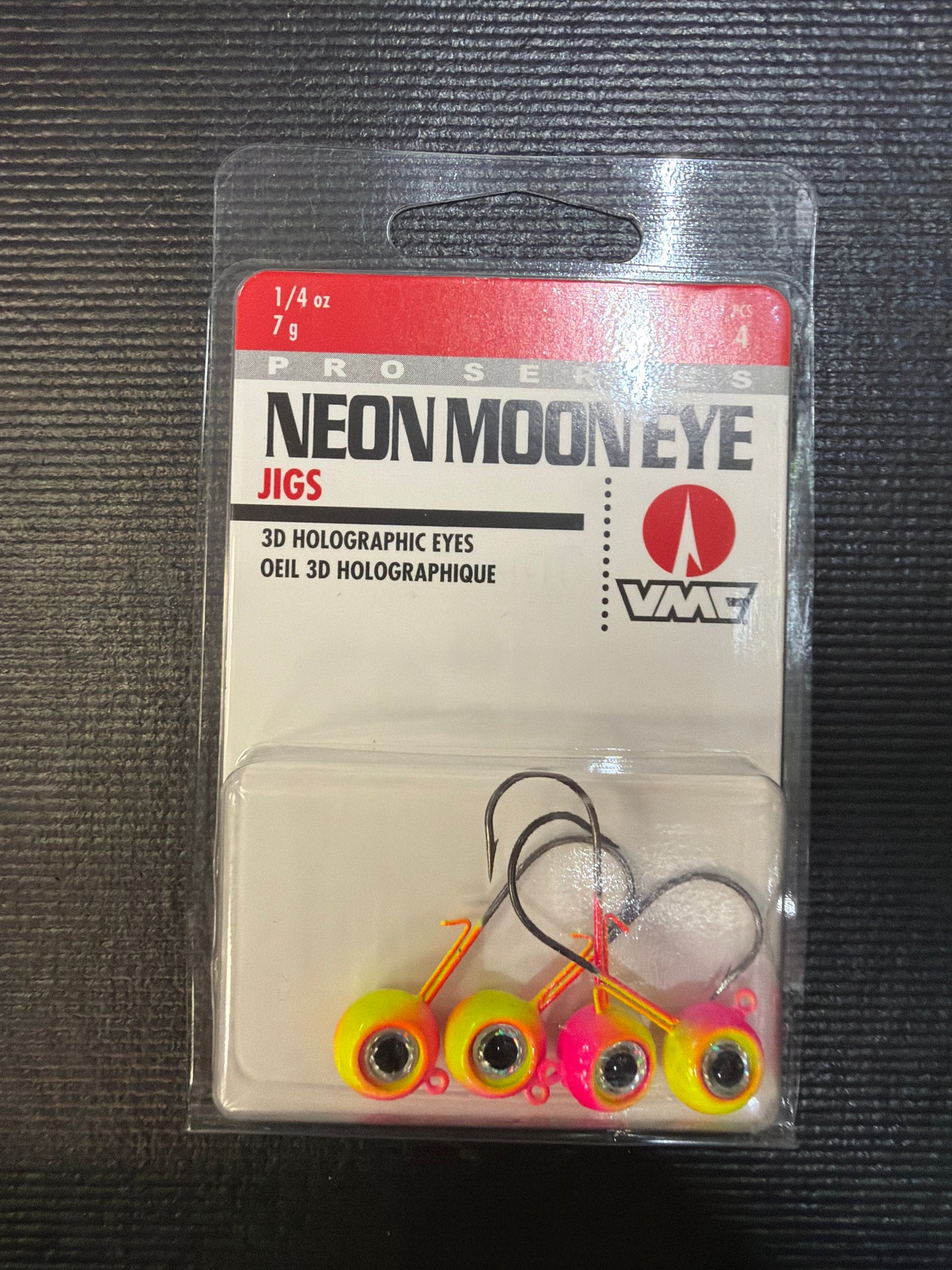 VMC Moon Eye Jig 1/4oz Bubble Gum