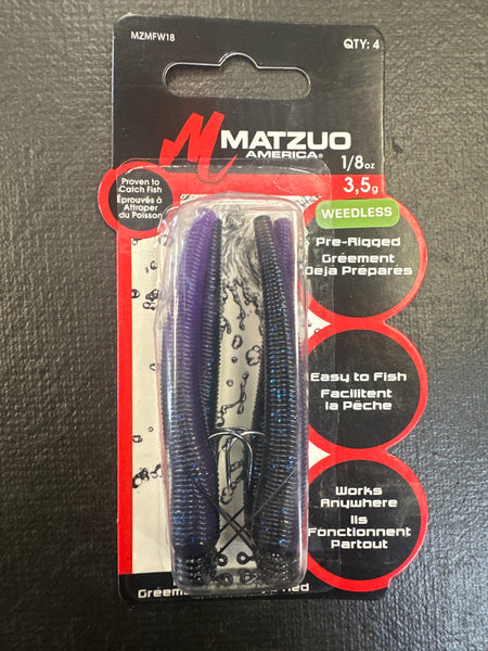 Matzuo Ned rig purple haze 1/8oz weedless