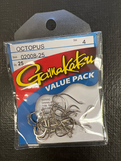 Gamakatsu Octopus Silver