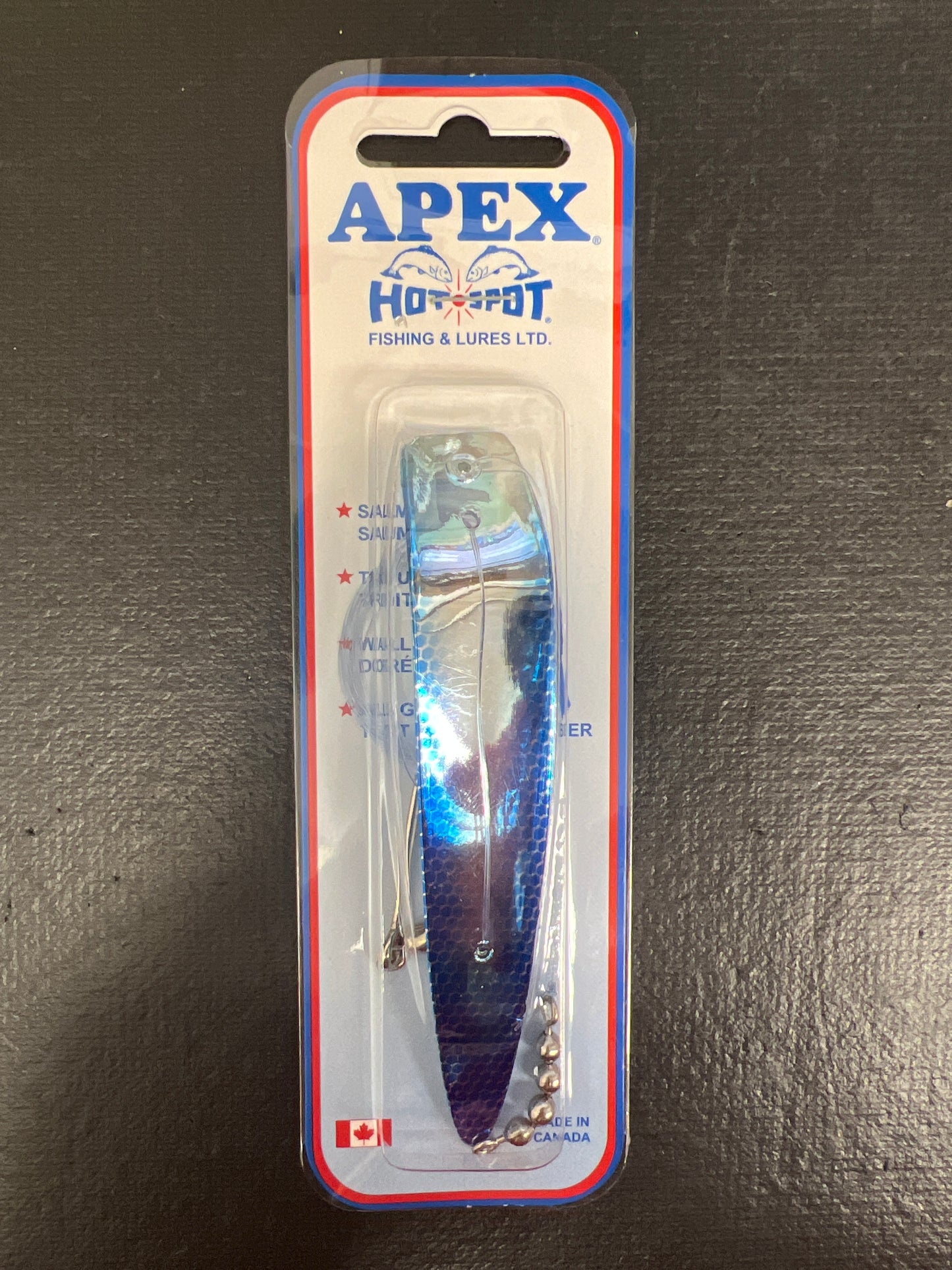 #384 Chrome Blue Scale Apex