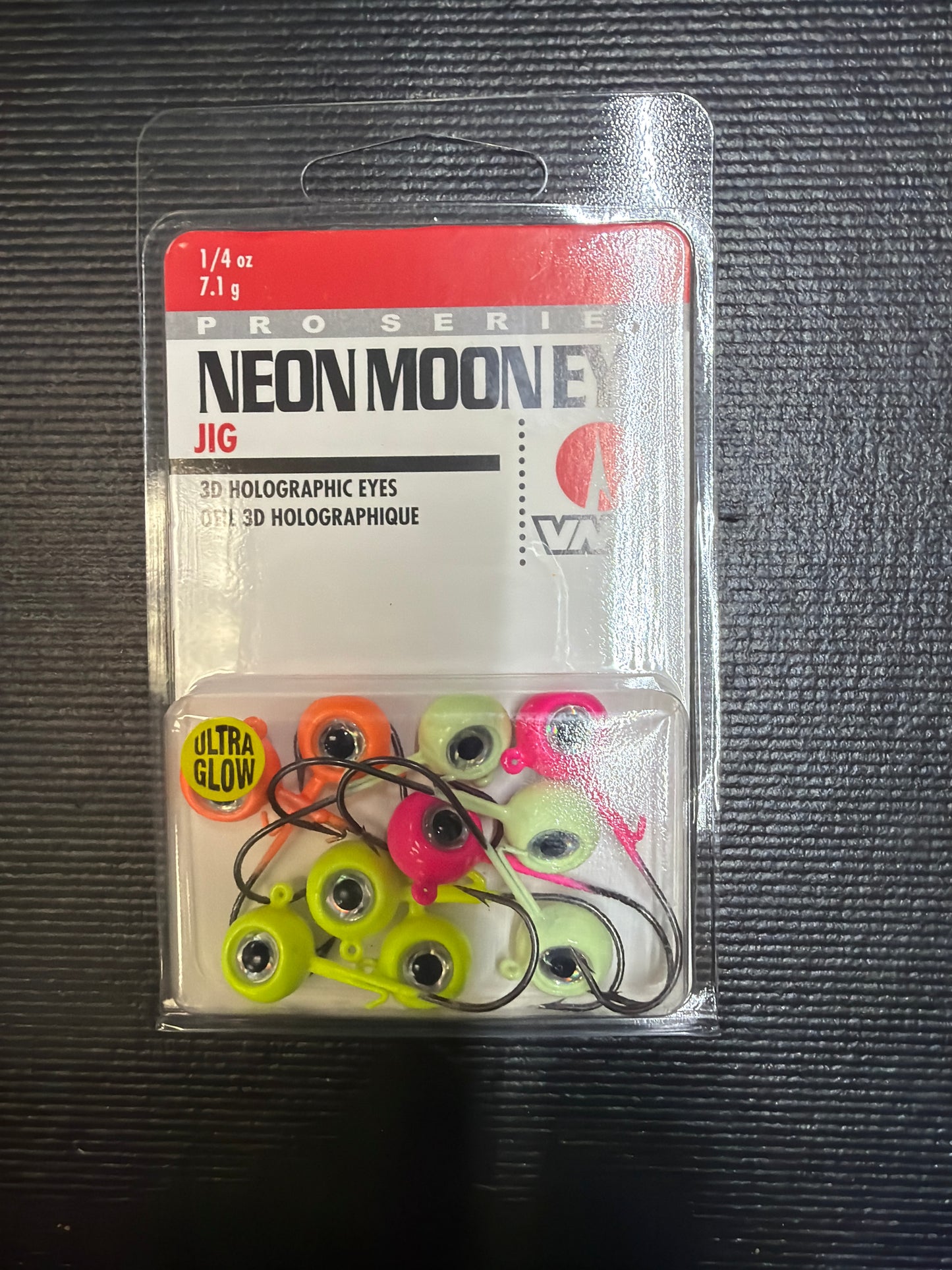 VMC Moon Eye Jig 1/4oz Glow