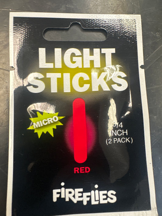 Hawkin light stick red 3/4” 2pack