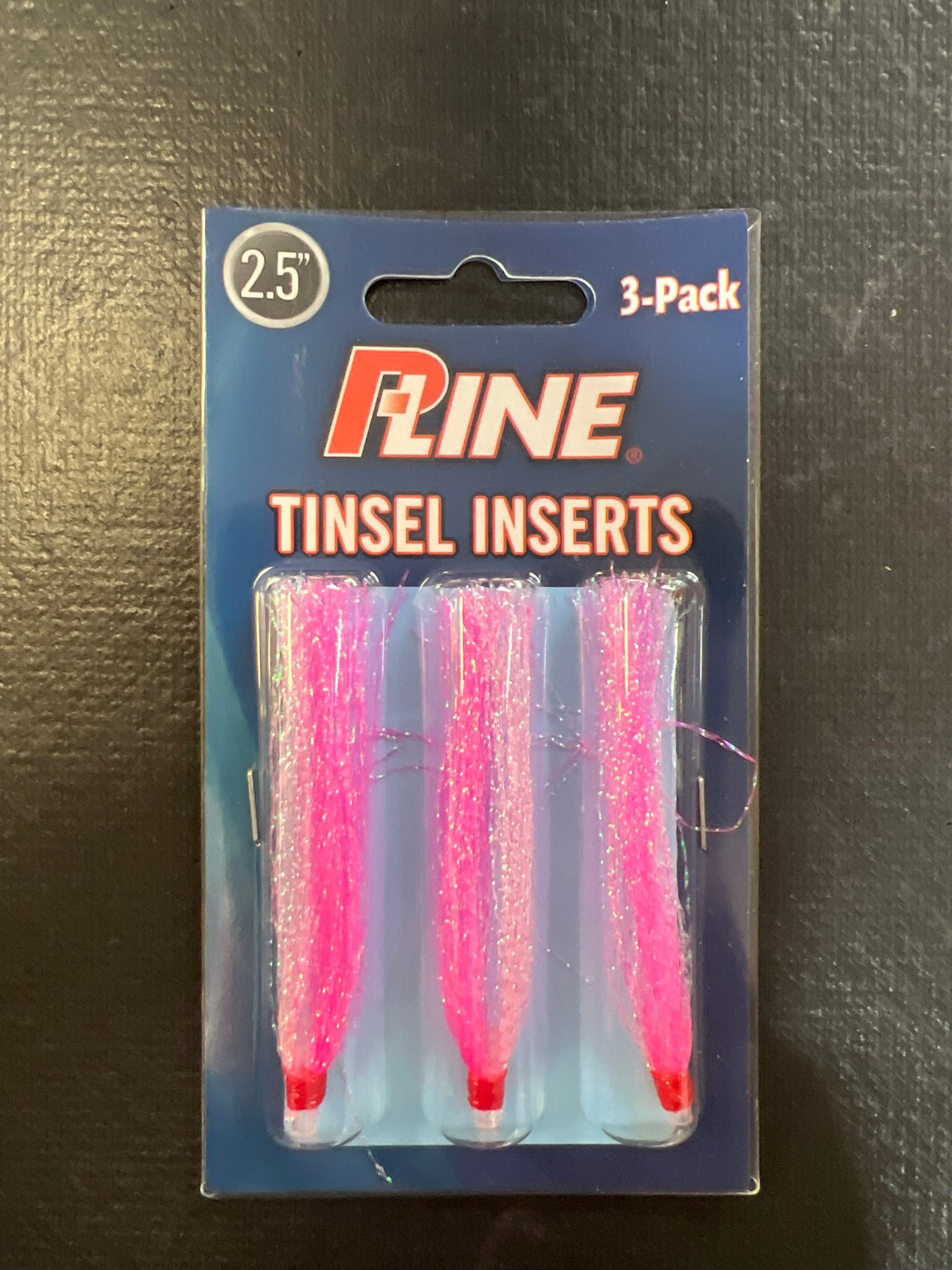 Pline 2.5” tensel inserts pink/dark pink