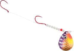 HILD #5HAMMERTIME WALLEYE SPIN,PUR PERCH(Copper Back)