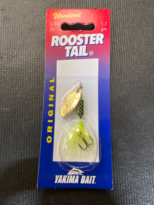Rooster Tail 1/16oz chartreuse ￼￼