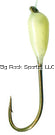 Mack's Lure GLO HOOKS, Snelled Maggot White, Sz 8