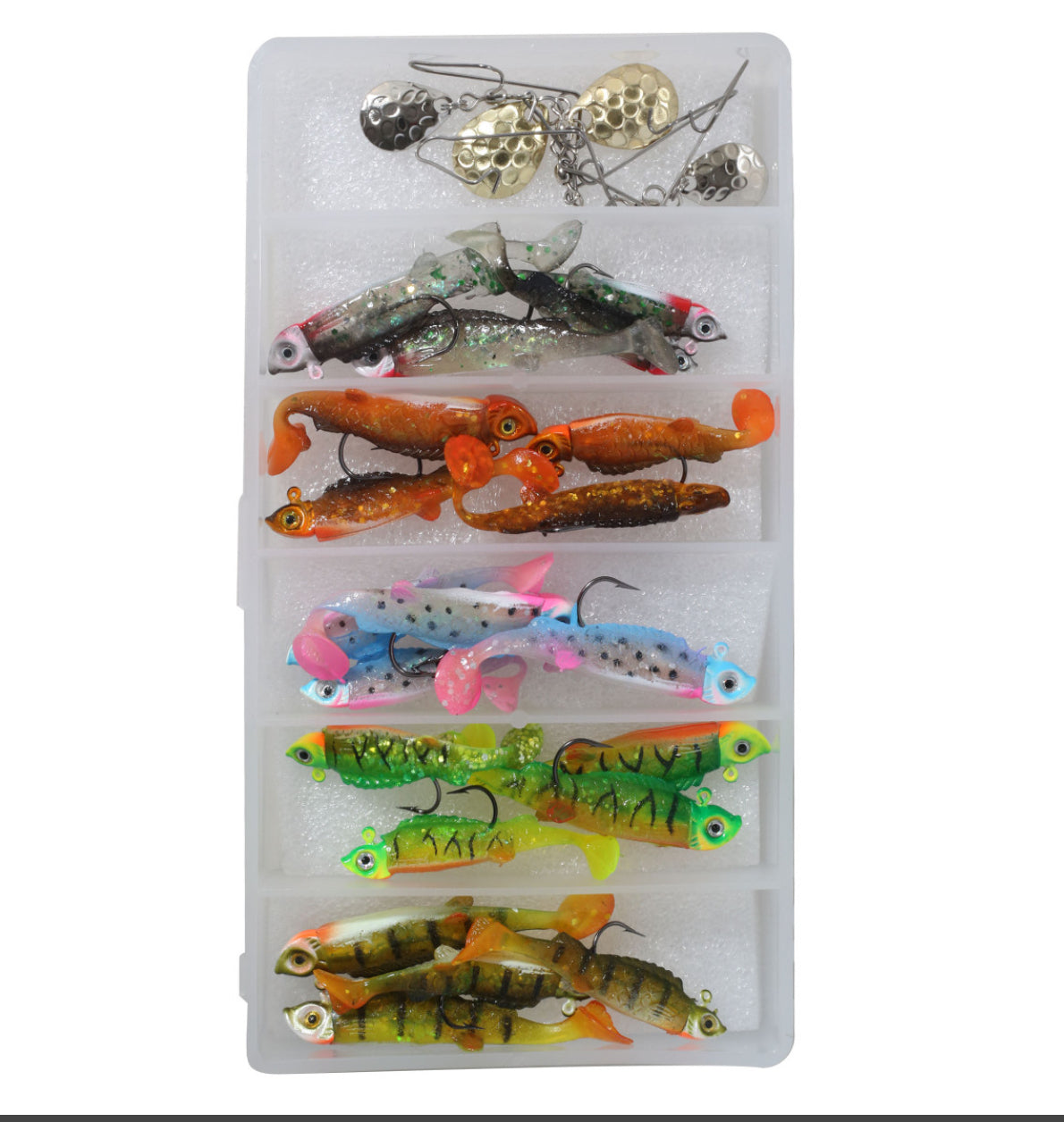 Northland Mimic Minnow 24 piece pan fish kit