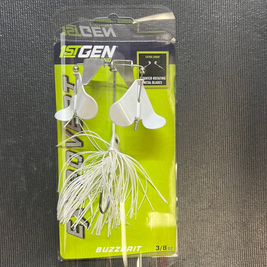 1st GEN Buzzbait Extrovert 3/8oz White