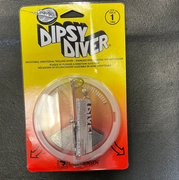 Luhr Jensen Dipsy Diver Clear 50'