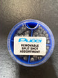 Pucci Removable Split Shot Assortment 78 piece