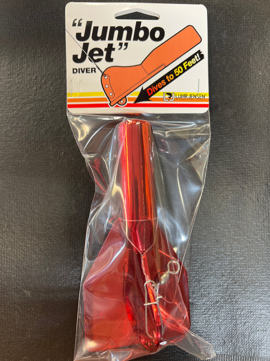Luhr Jensen Jumbo Jet Diver Red