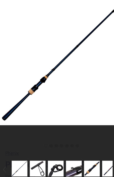 Phenix M1 7’4” casting fast action 8-17lb