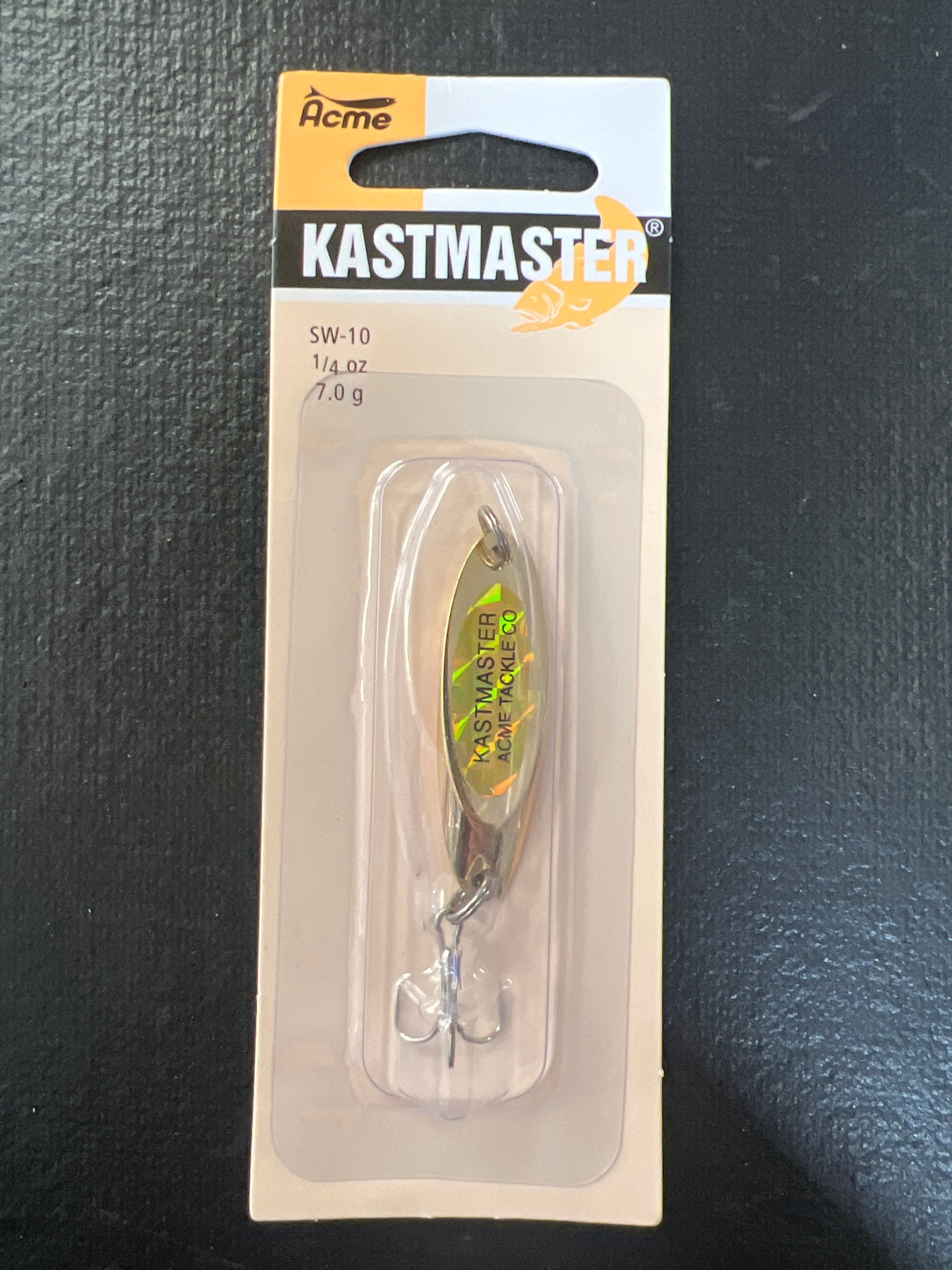 Acme Kastmaster 3/8oz Gold/ Gold Fish Tape