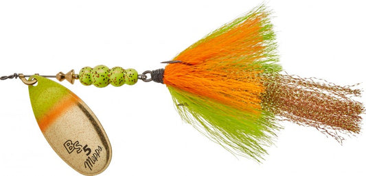 Mepps Bronze Slammer #5, 1/2oz. (Gold Perch)