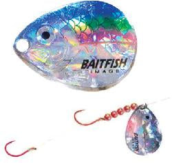 N.LAND BAITFISH-IMAGE HARNESS #4 BLADERAINBOW CHUB BLUE/GREEN/PINK/WHITE