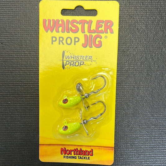 Northland Whistler Prop Jig 1/4oz Chartreuse