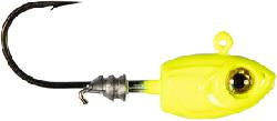 Z Man Micro Shad Headz 1/8oz Chartreuse