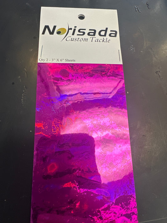 NORISADA BULK TAPE Putple Foil (2)3"X6" STRIPS
