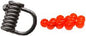 SIMON METAL QUICK CHANGE CLEVIS #1(6)W/FLAME BEADS