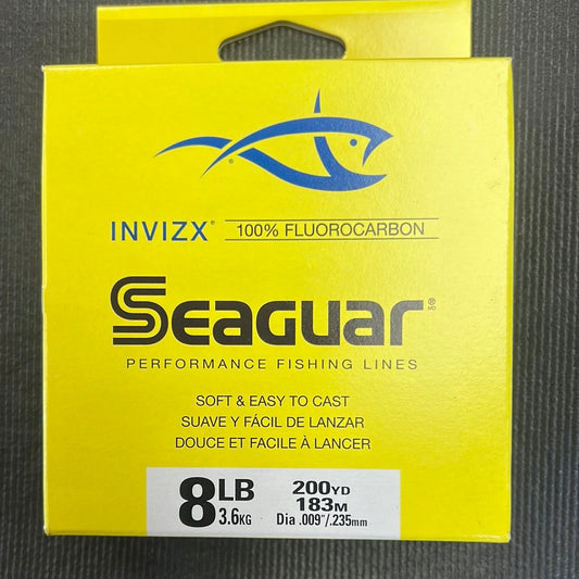 Seaguar Invizx Fluorocarbon 8lb test