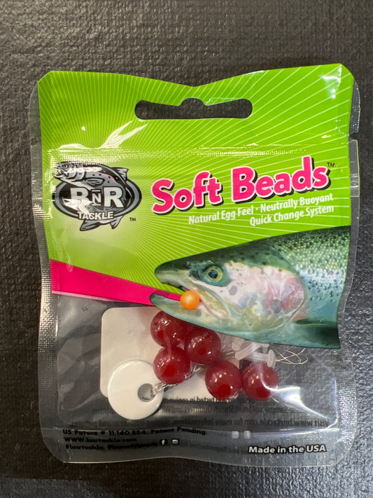 BNR Soft Beads 10mm Roe Dark