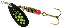 Mepps Black Fury 1/8oz black chartreuse