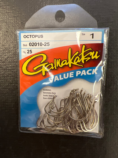 Gamakatsu Octopus Silver