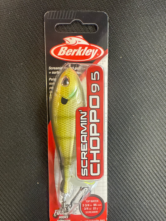 Berkley screamin choppo 95 MF bluegill