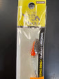 Mack's #4 wedding Ring Orange/ Glow with Silver blade 08110