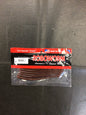 Roboworm 6” straight tail worm Oxblood light/red flk 10pk
