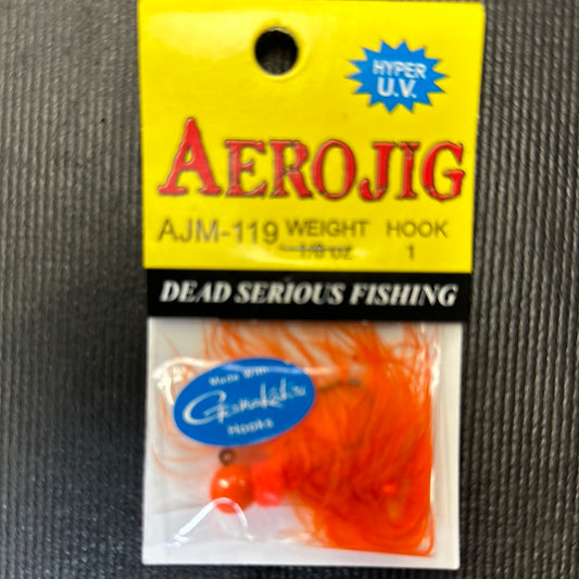 Aero jig 1/8oz orange/orange