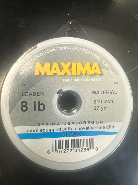 Maxima 8lb clear leader